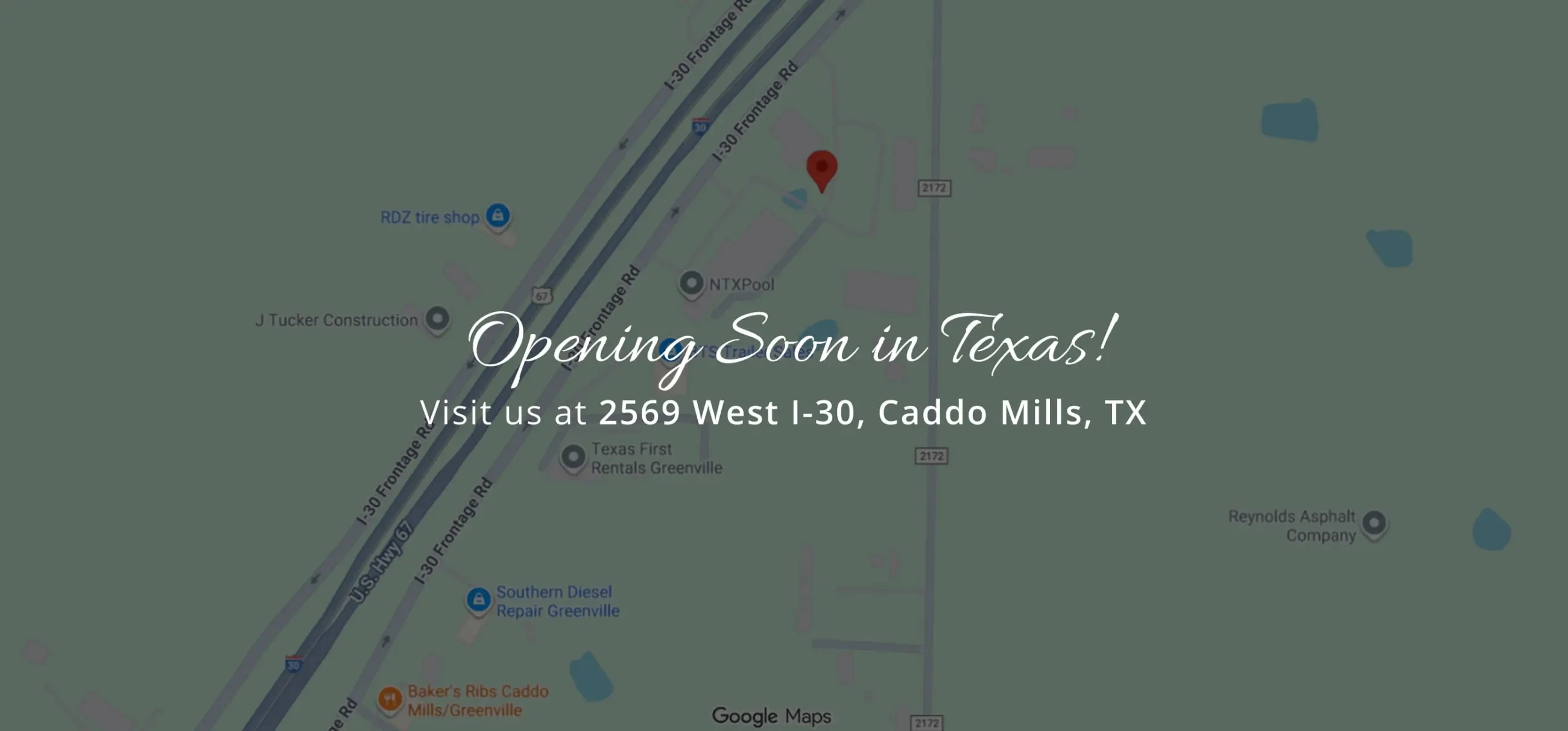 Openning Soon Banner for Desktop